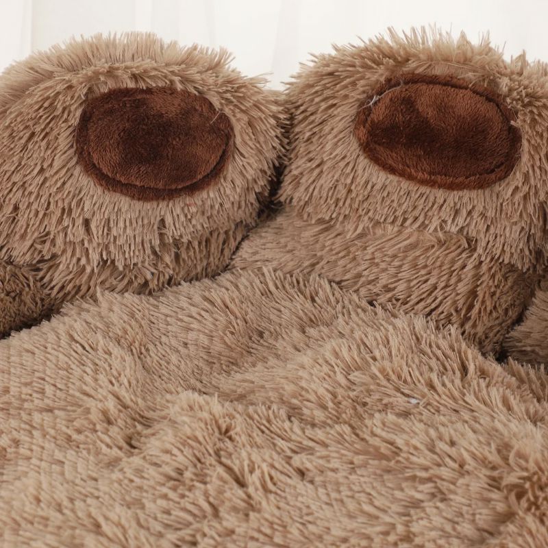 Lit pour Chien - FluffyDogBed™ - Café - Dogscie