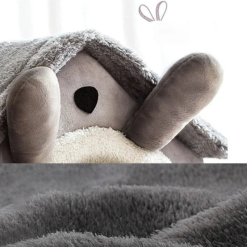 Niche Chien - ComfortableDogHouse™ - Toit simple gris - Dogscie