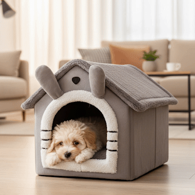 Niche pour chien intérieur | Confortable et Résistante
