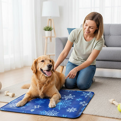 Tapis rafraîchissant Chien | Confort Instantané