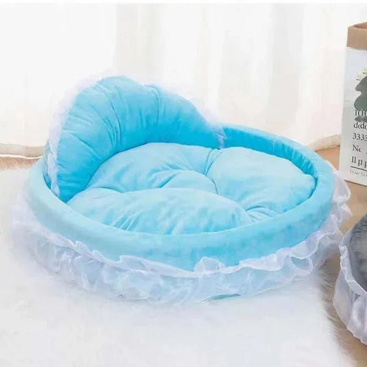 Lit Pour Chien - CuteLaceDogBed™ - Bleu - Dogscie