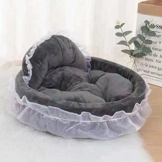 Lit Pour Chien - CuteLaceDogBed™ - Gris - Dogscie