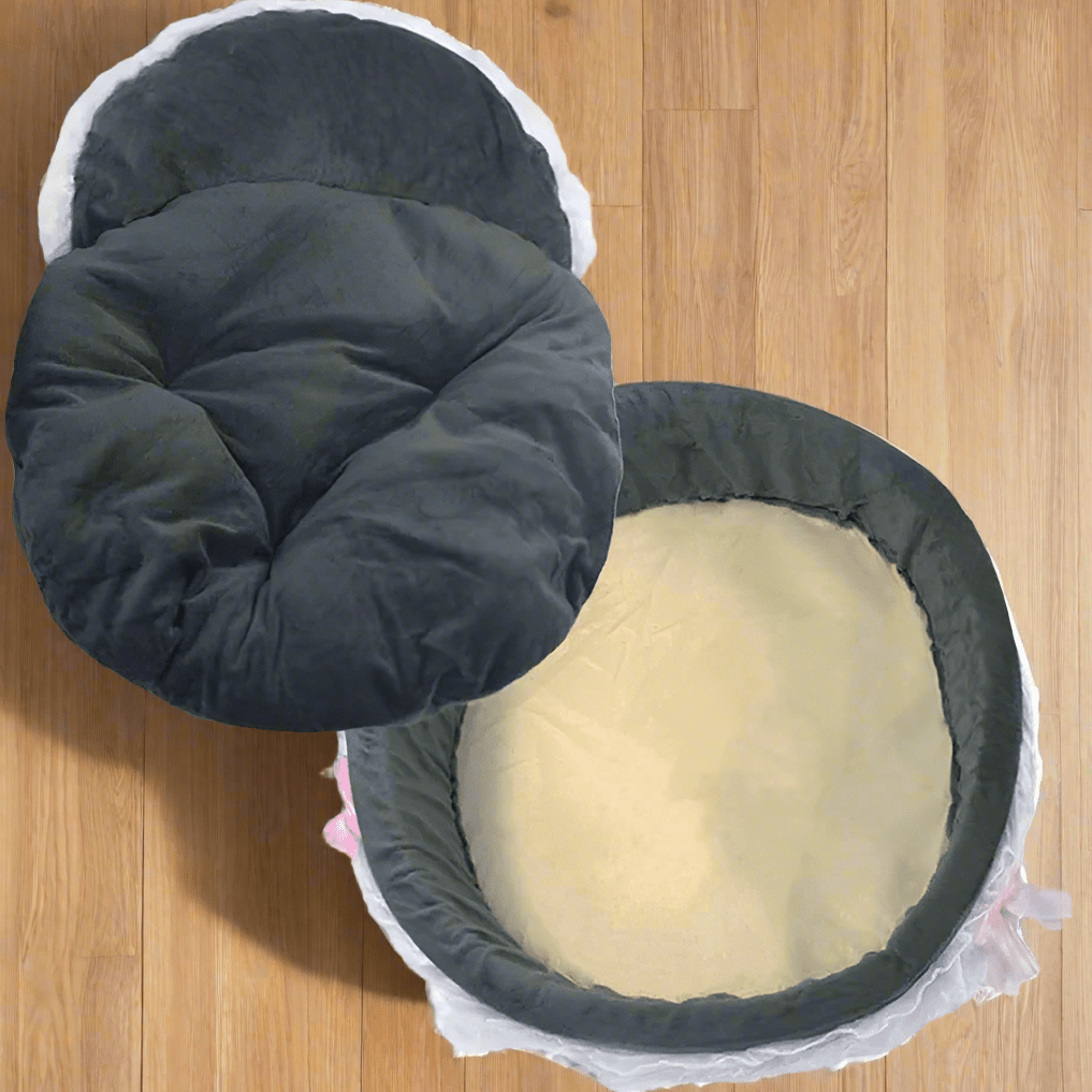 Lit Pour Chien - CuteLaceDogBed™ - Gris - Dogscie