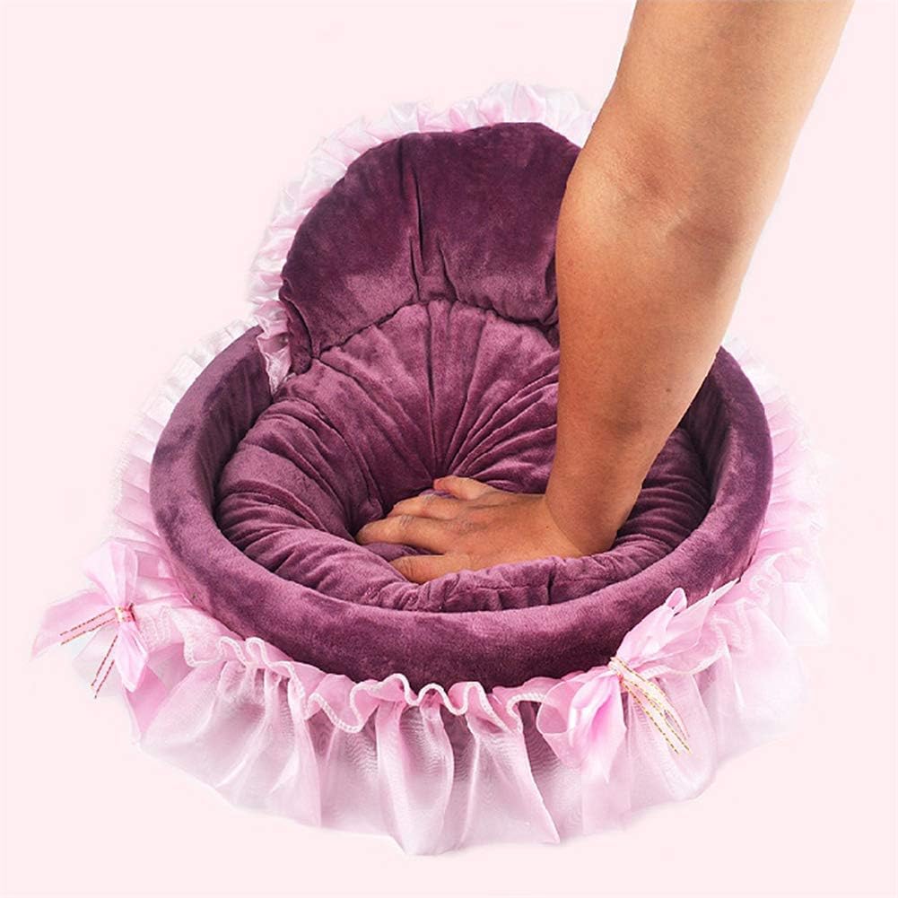 Lit Pour Chien - CuteLaceDogBed™ - Violet - Dogscie