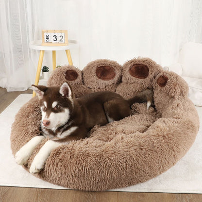 Lit pour Chien - FluffyDogBed™ - Café - Dogscie