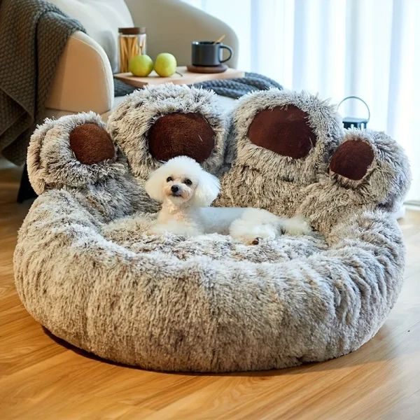 Lit pour Chien - FluffyDogBed™ - Café Dégradé - Dogscie
