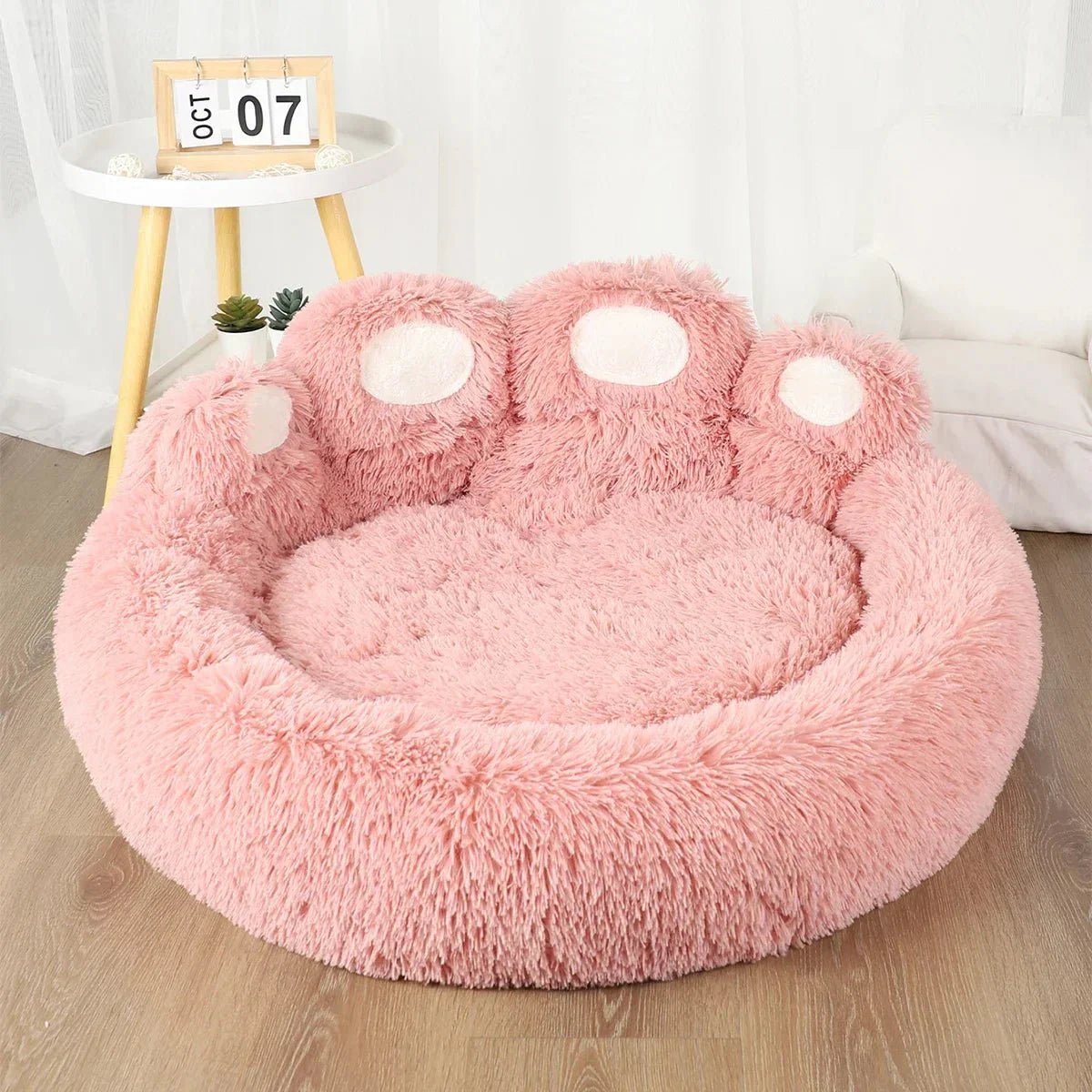 Lit pour Chien - FluffyDogBed™ - Rose - Dogscie