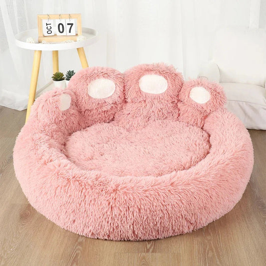 Lit pour Chien - FluffyDogBed™ - Rose - Dogscie