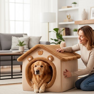 Maison pour chien | Confortable et Résistante - Dogscie