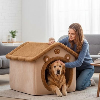 Maison pour chien | Confortable et Résistante - Dogscie