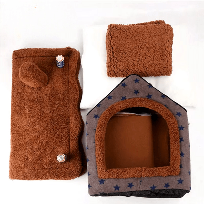 Niche Chien - ComfortableDogHouse™ - Café - Dogscie