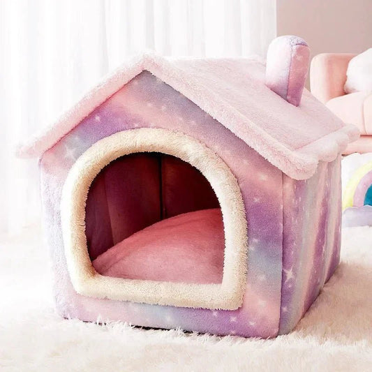 Niche Chien - ComfortableDogHouse™ - Étoile Arc - en - ciel - Dogscie