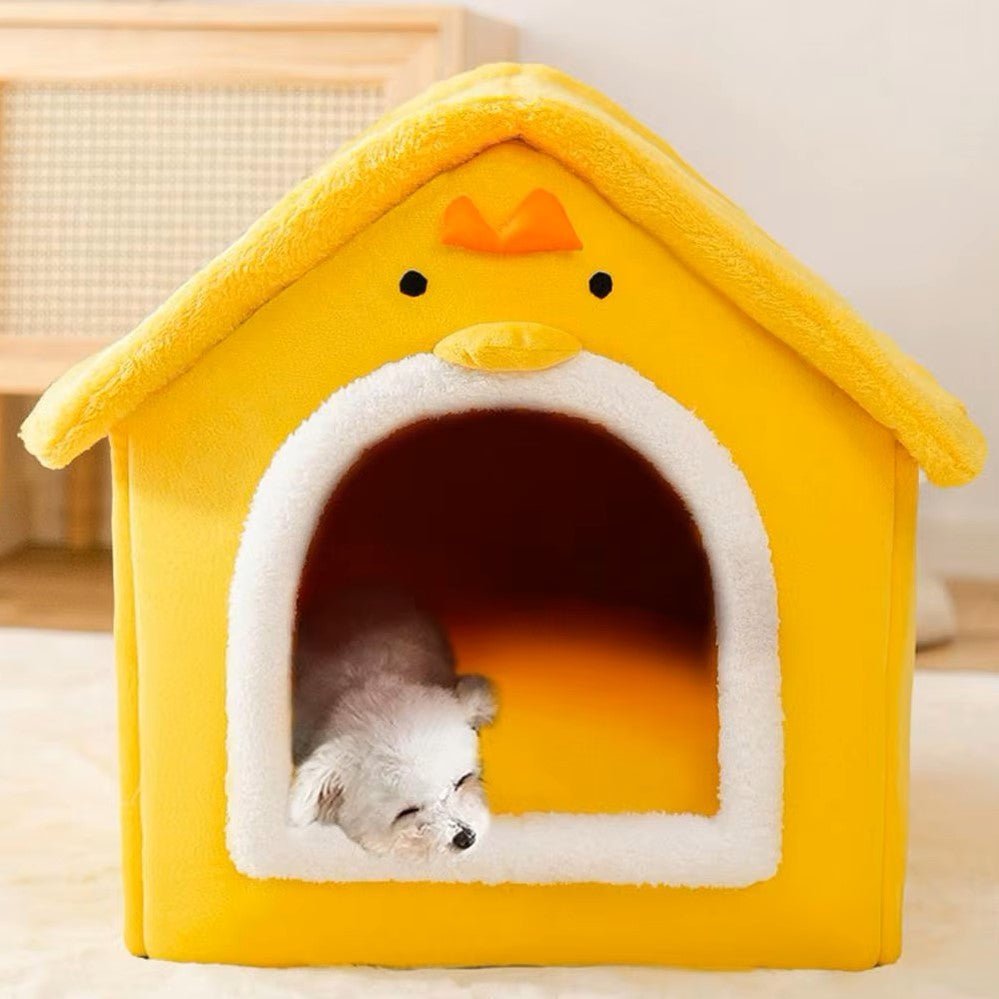 Niche Chien - ComfortableDogHouse™ - Jaune Poussin - Dogscie