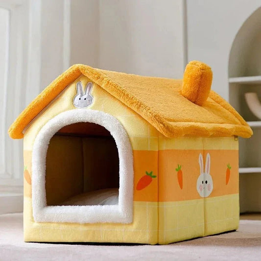 Niche Chien - ComfortableDogHouse™ - Orange Carotte - Dogscie