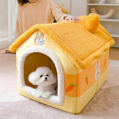 Niche Chien - ComfortableDogHouse™ - Orange Carotte - Dogscie