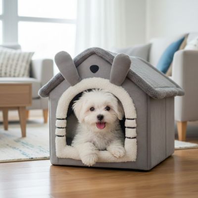 Niche pour chien intérieur | Confortable et Résistante - Dogscie