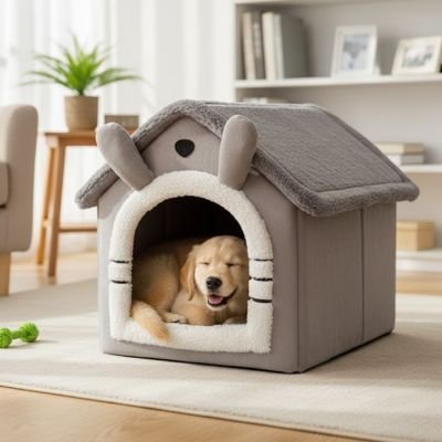 Niche pour chien intérieur | Confortable et Résistante - Dogscie