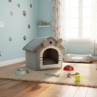 Niche pour chien intérieur | Confortable et Résistante - Dogscie