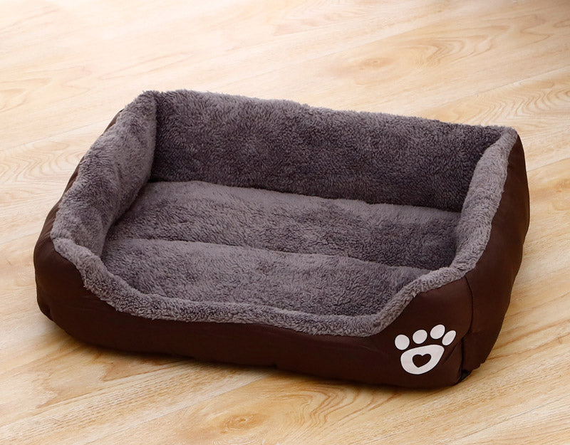 Panier Chien marron