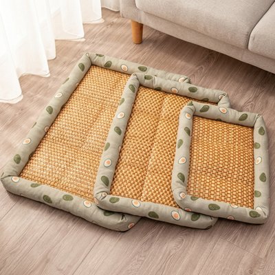 Tapis rafraichissant Chien vert avocats trois grandeurs
